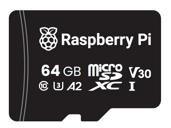 RASBERRY PI 4 8G 64GSDカード+PI 3 Raspberry Pi Official 64GB V3.0 , A2 Class Micro SD Card