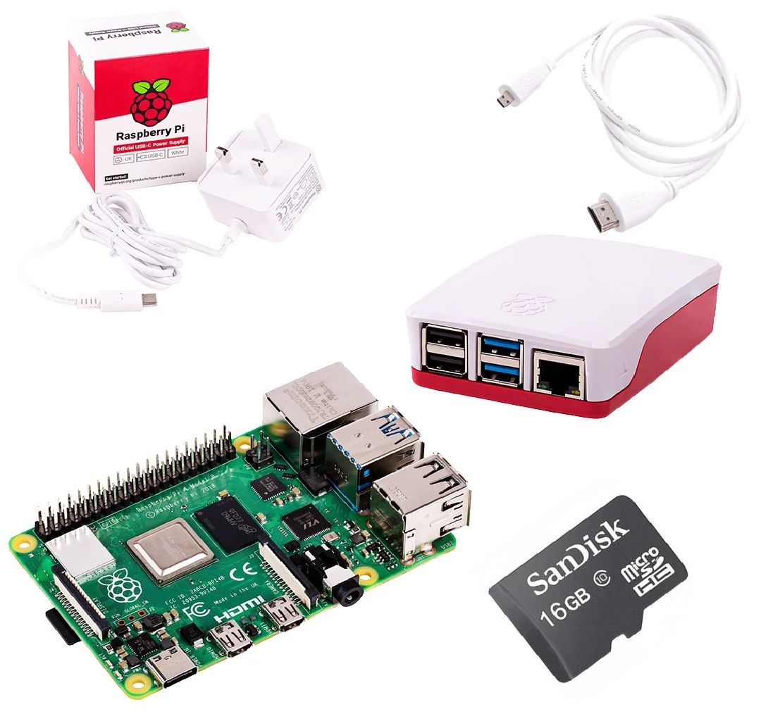 Silverline Raspberry Pi 4 Model B 8 Gb Starter Kit