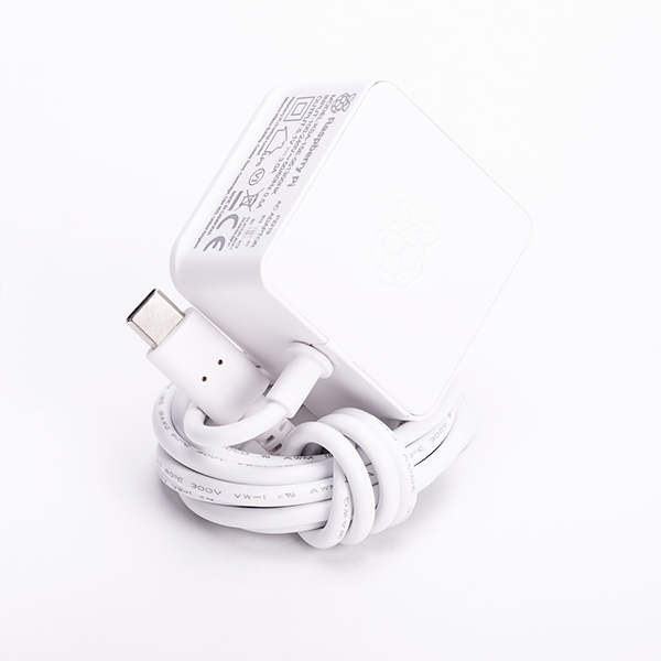 Raspberry Pi 15.3W USB-C Power Supply - Official  (For Raspberry Pi 4)