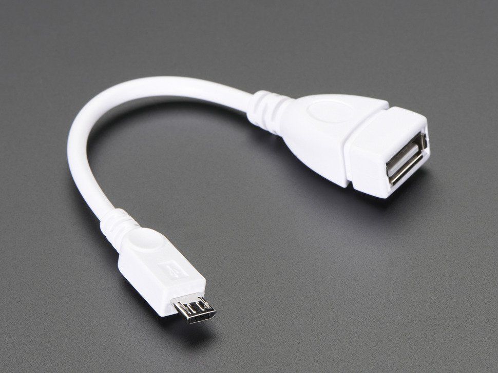 Official Raspberry Pi USB-B Male To USB-A Female OTG Adaptor Official