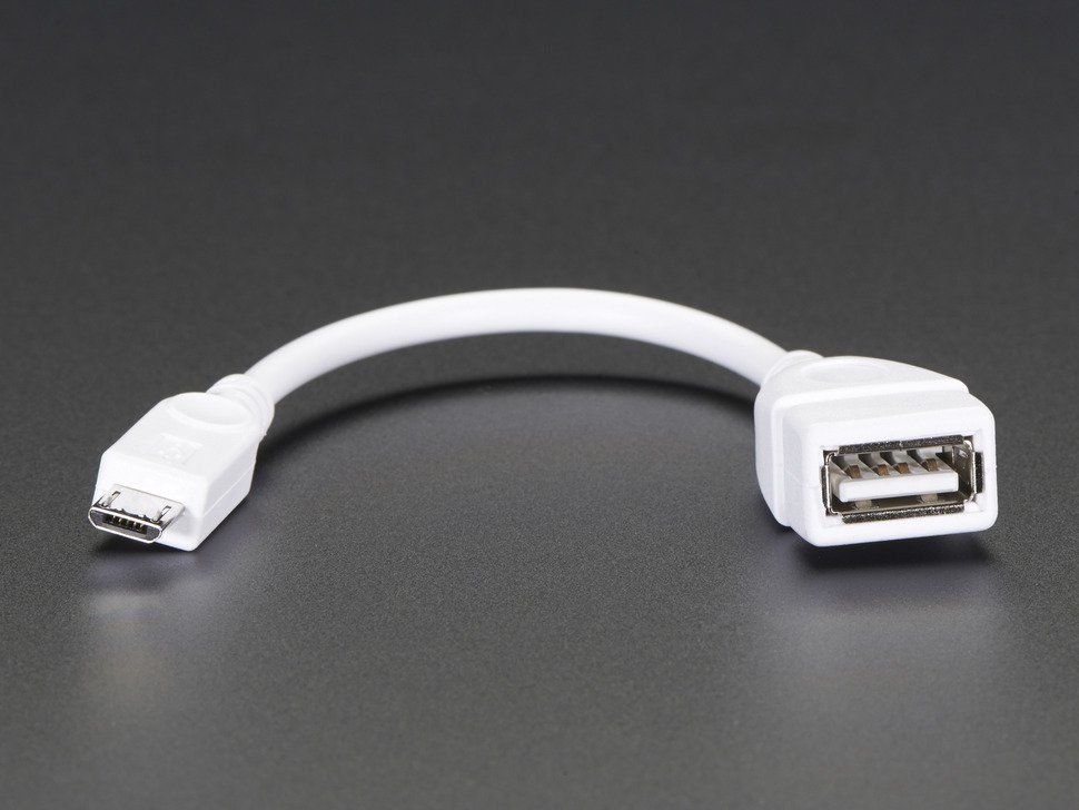 Official Raspberry Pi USB-B Male To USB-A Female OTG Adaptor Official