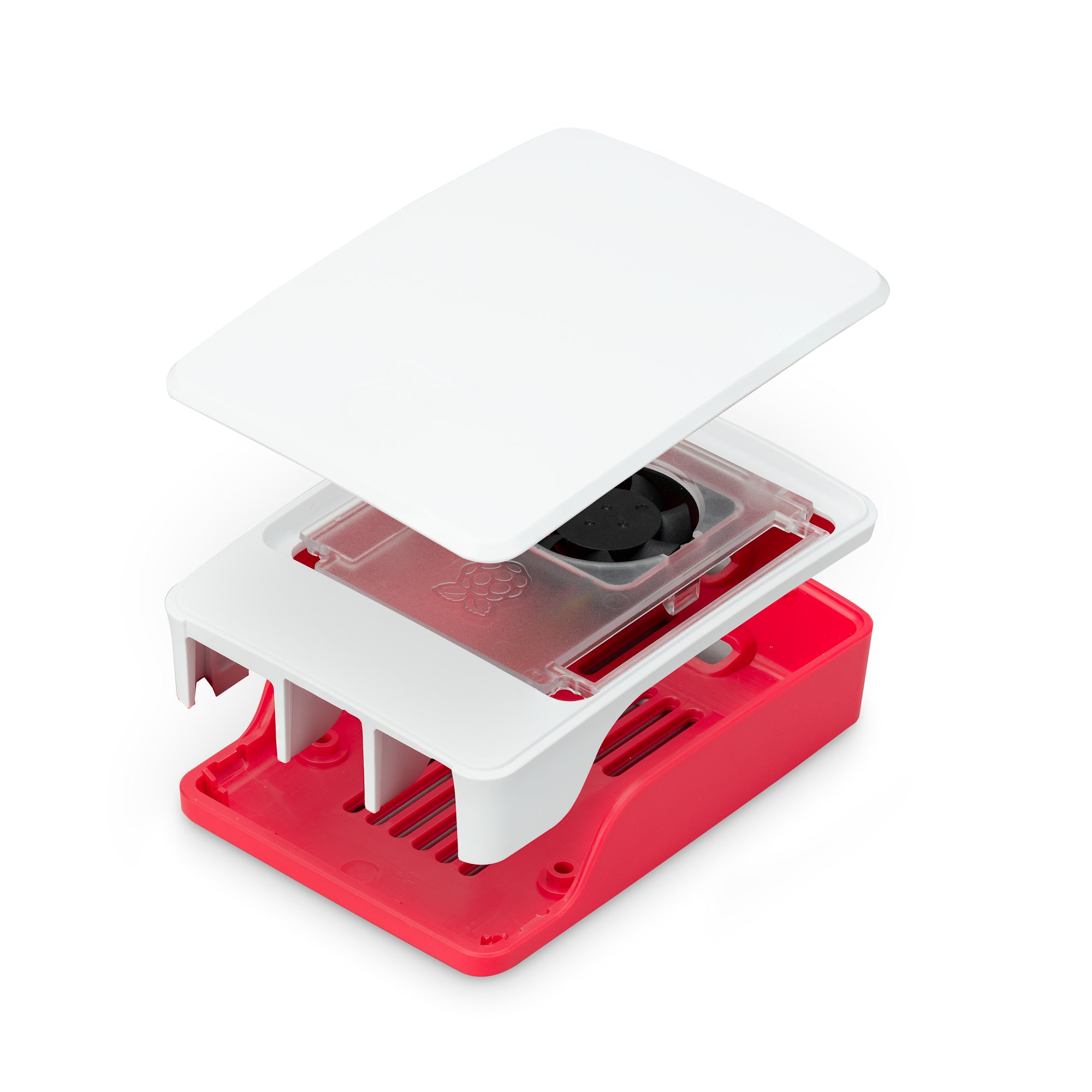 Raspberry Pi 5 Official Red & White Case