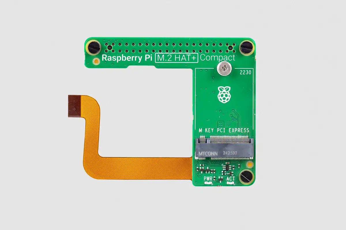 Raspberry Pi M.2 HAT+ (PCIe Expansion Board- Compact Version)