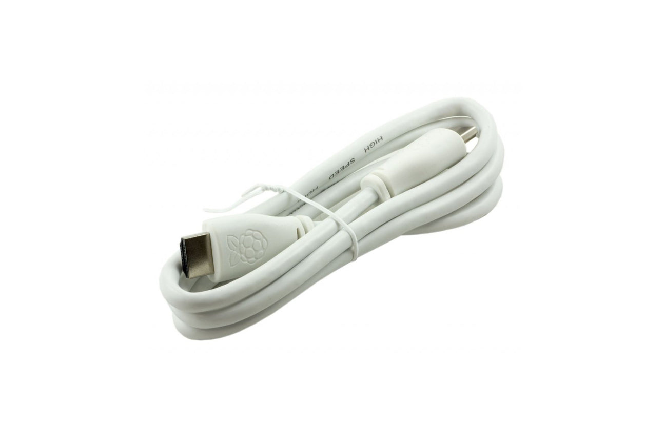 Official Raspberry Pi HDMI Cable – White 1M