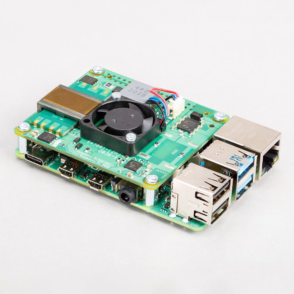 Raspberry Pi Official PoE+ HAT