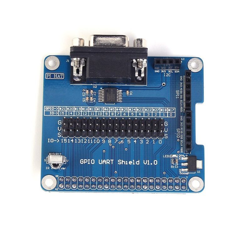 Raspberry Pi GPIO UART HAT/ Shield V1.0