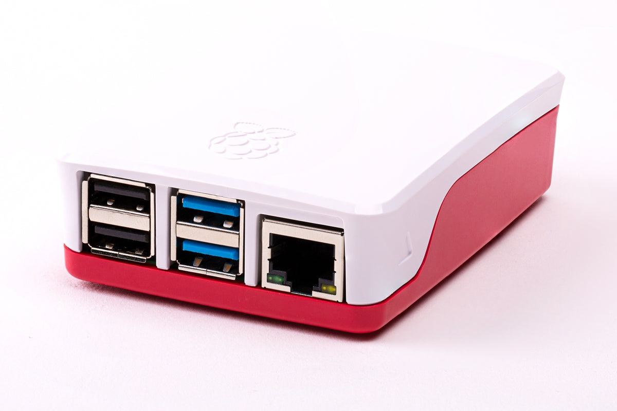 Official Raspberry Pi 4 Case- Red & White