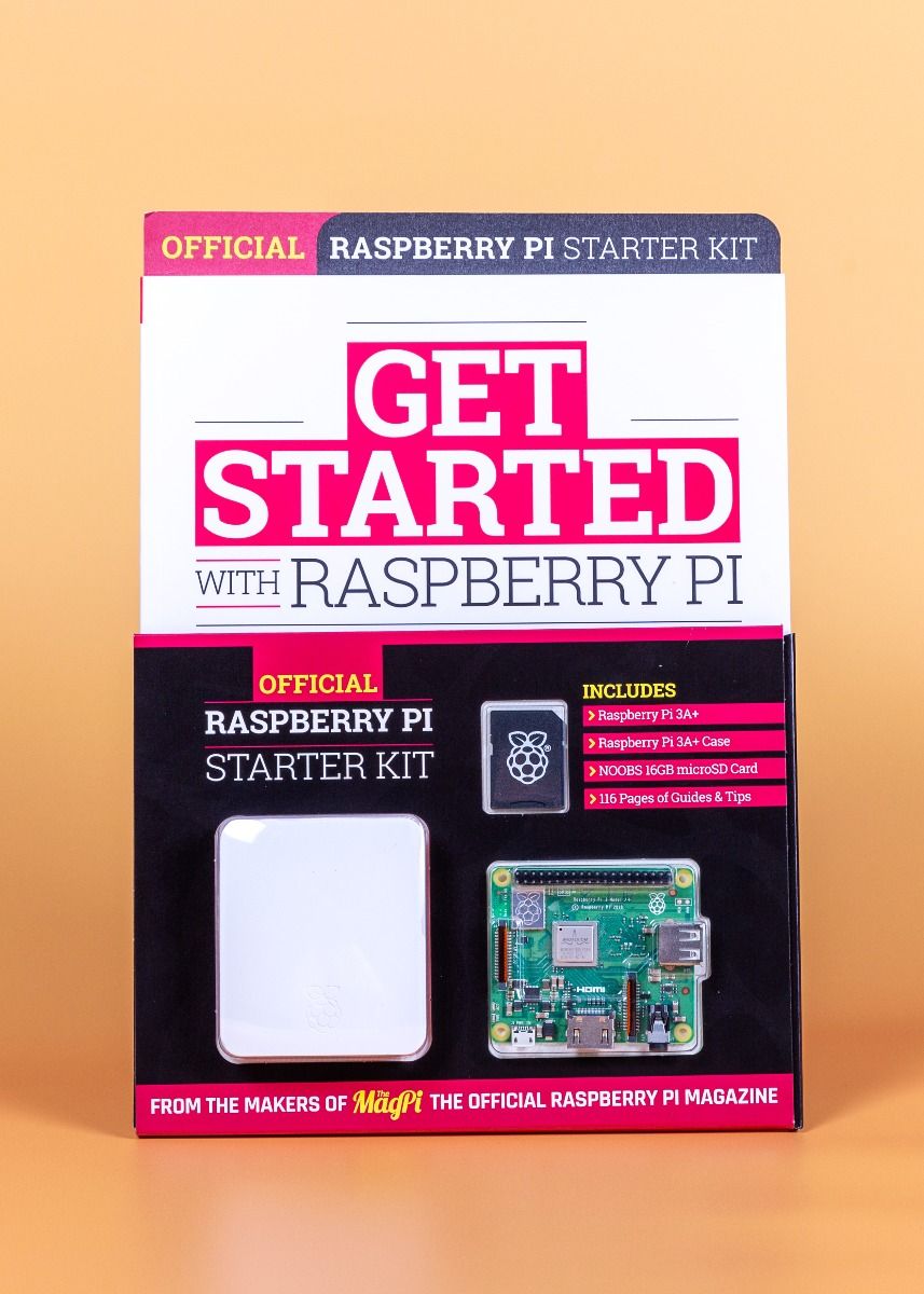 Official Raspberry Pi Getting Started With Raspberry Pi Kit - With Raspberry Pi 3 Model A+