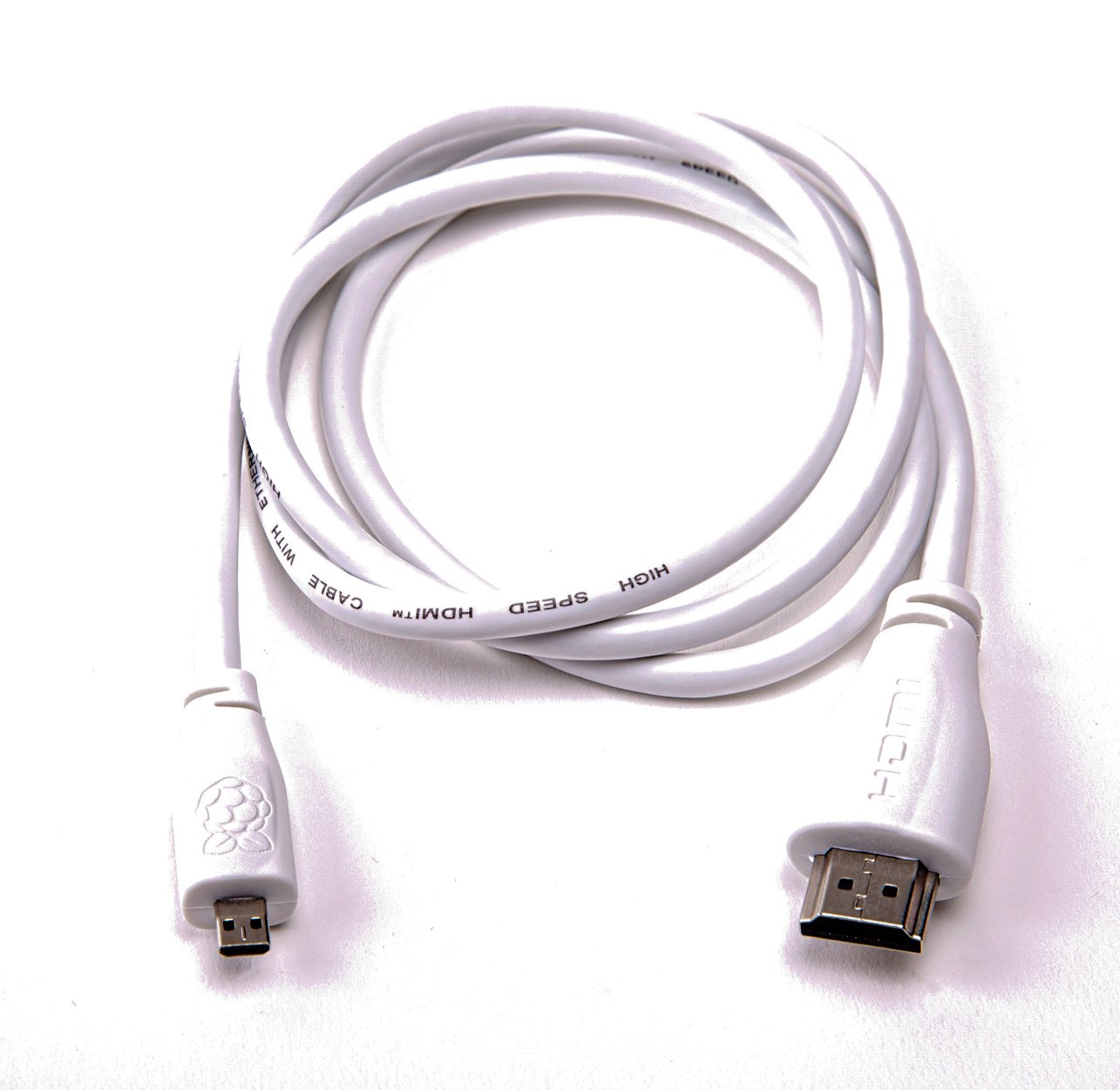 Câble Mini HDMI vers HDMI - 10cm - WHITE - Pi Zero