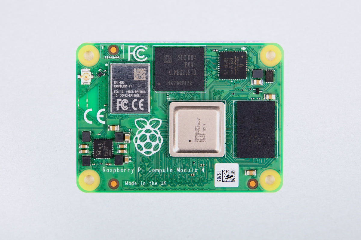 Compute Module 4 Emmc Compute Module 4- CM4001008- 1GB Ram-8GB eMMC- No Wire Less ...