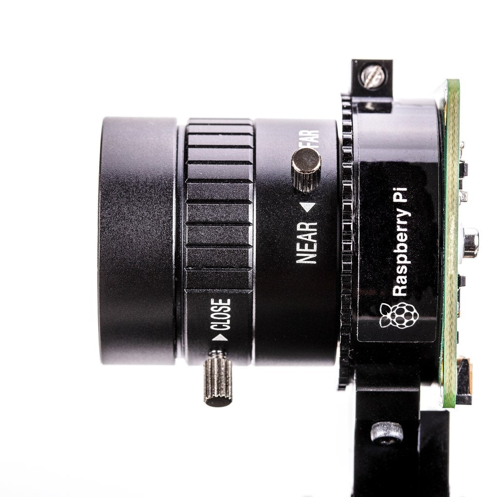 Lens for the Raspberry Pi High Quality Camera – 6mm Telephoto